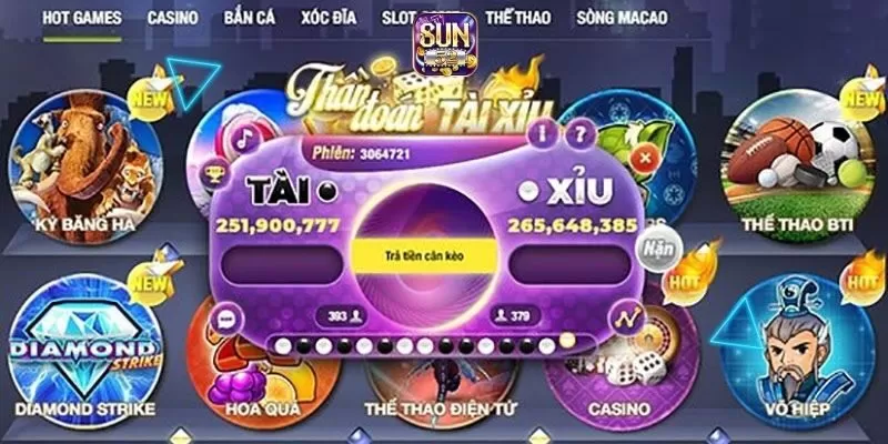 Tìm hiểu tài xỉu tại Sun52